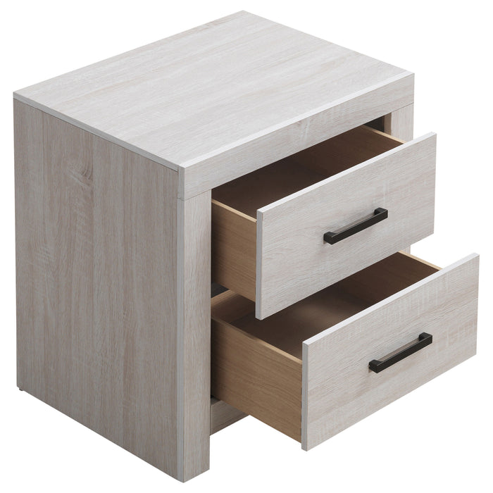 Brantford 2-drawer Nightstand Barrel Oak