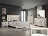 Crown Mark Furniture Valor 6 Drawer Dresser in Gray image
