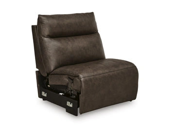 ModZ Power Reclining Sectional with Audio Console