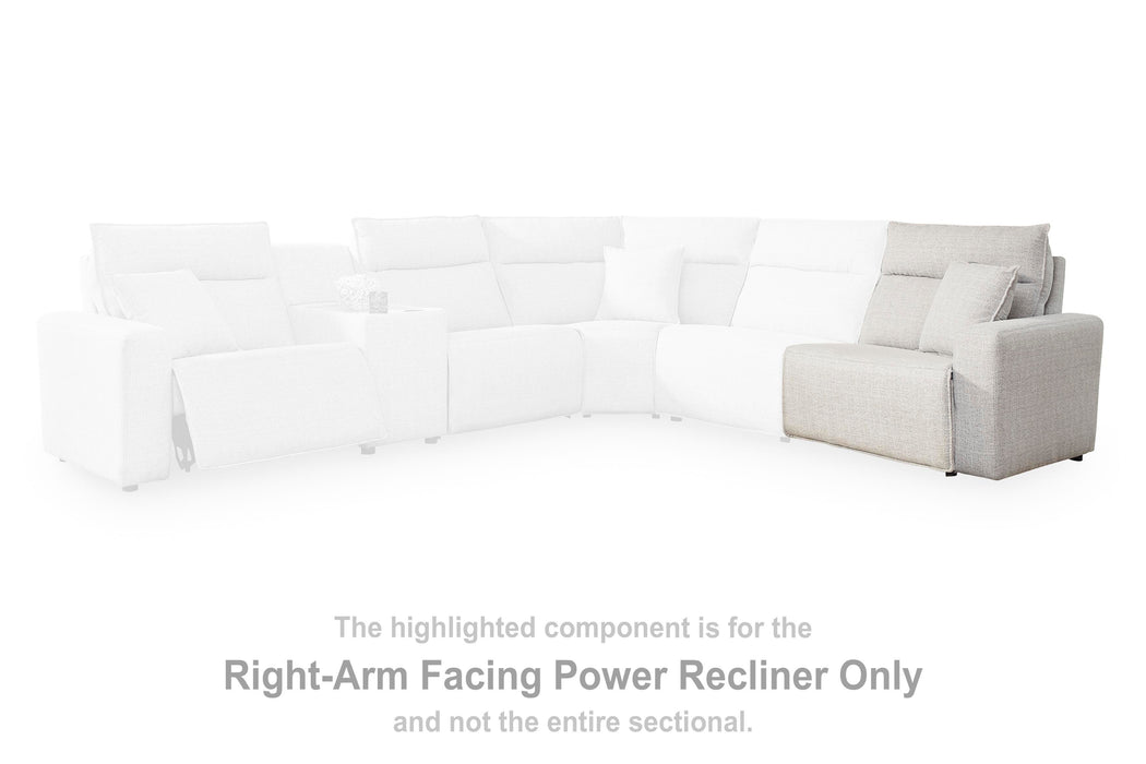 Modmax II Reclining Sectional with Chaise and Audio Console