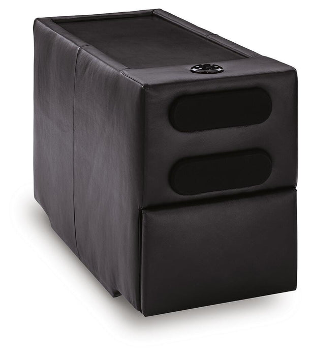 Modmax II Double Chaise Sectional with Audio Consoles