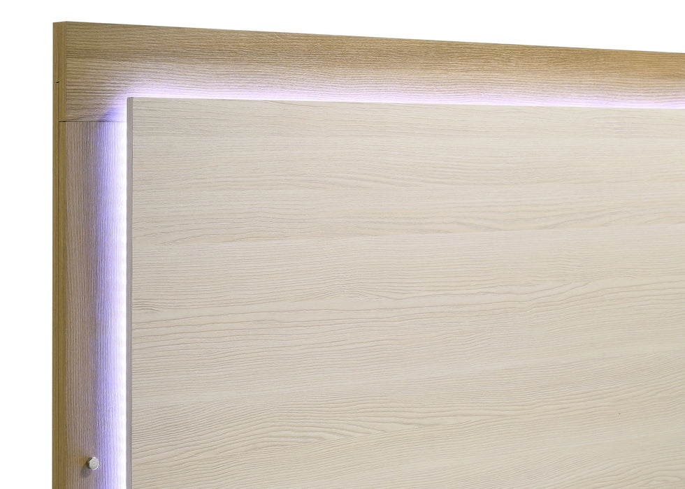 Hyland Panel Bed with LED Lighting