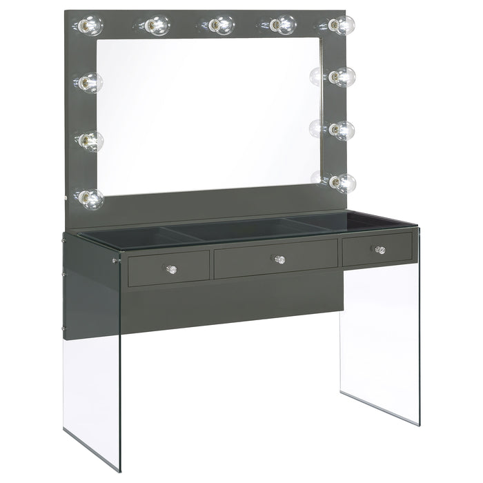 Afshan Makeup Vanity Table with LED Mirror