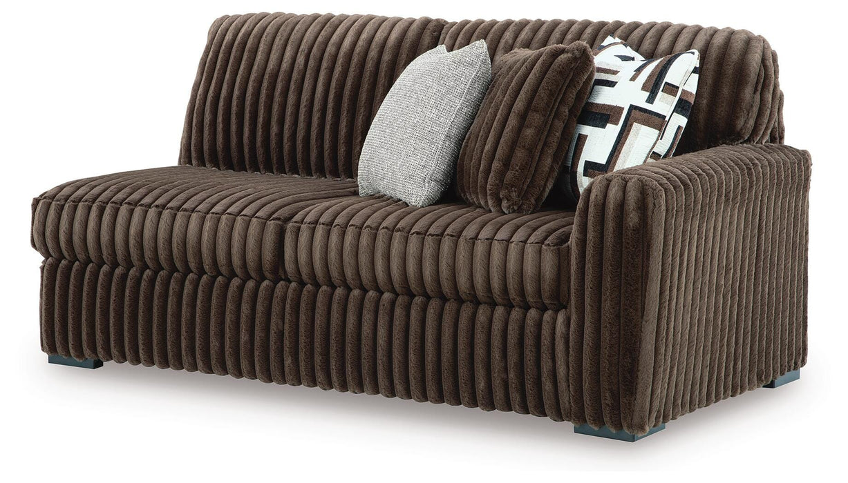 Midnight-Madness Sectional with Chaise