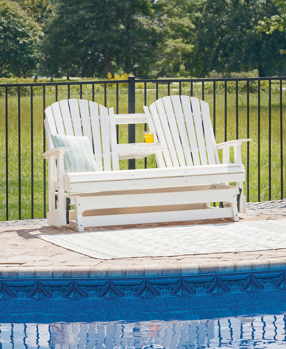 Hyland wave Outdoor Glider Loveseat