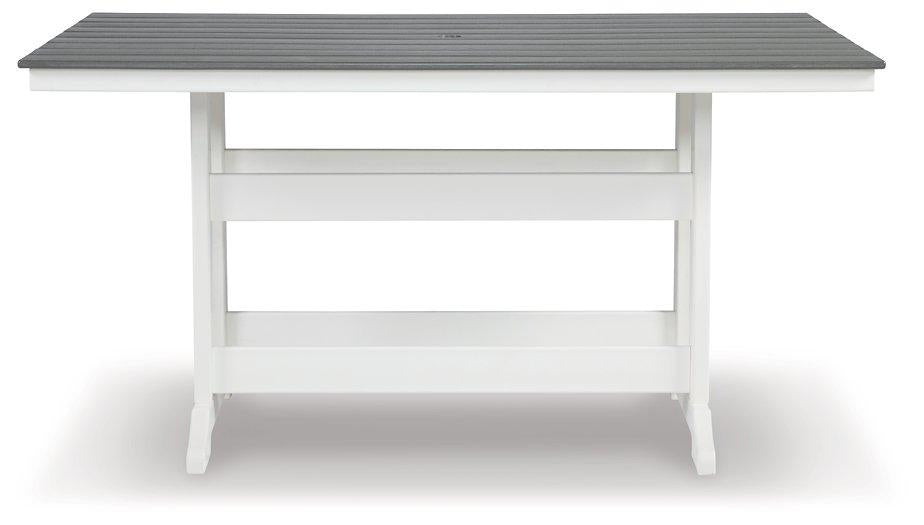 Transville Outdoor Counter Height Dining Table