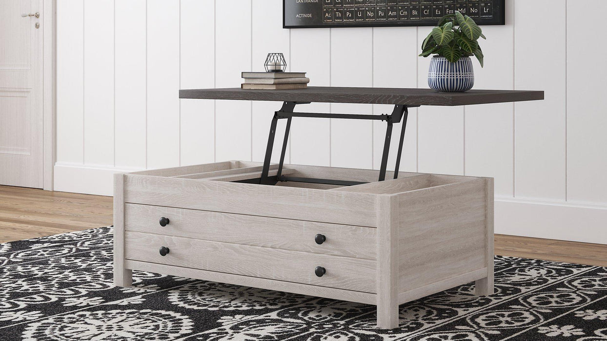 Dorrinson Coffee Table with Lift Top