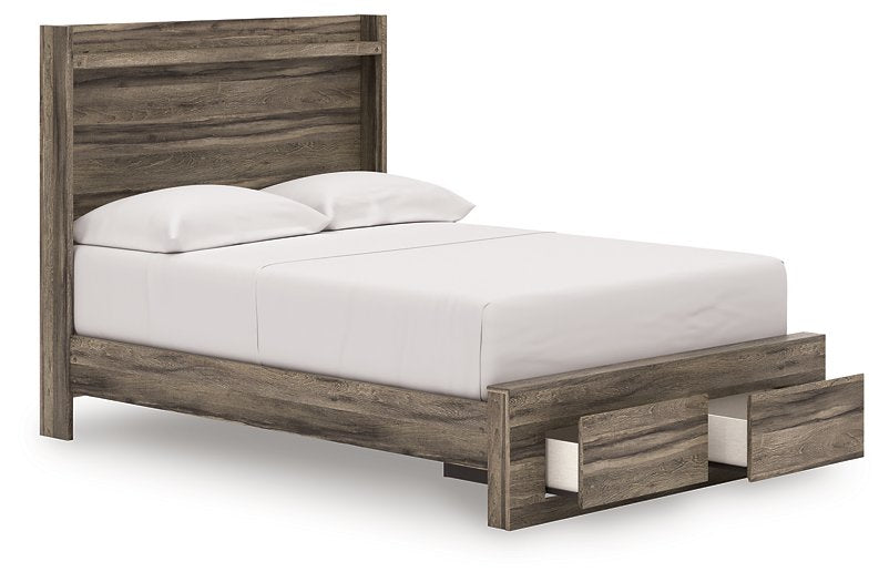 Elbrim Panel Storage Bed