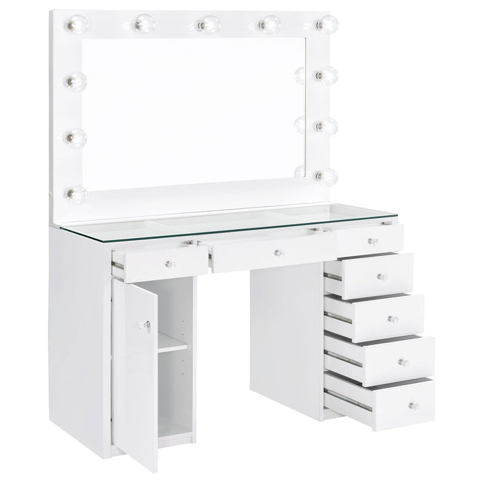 Acena Vanity Table and Mirror