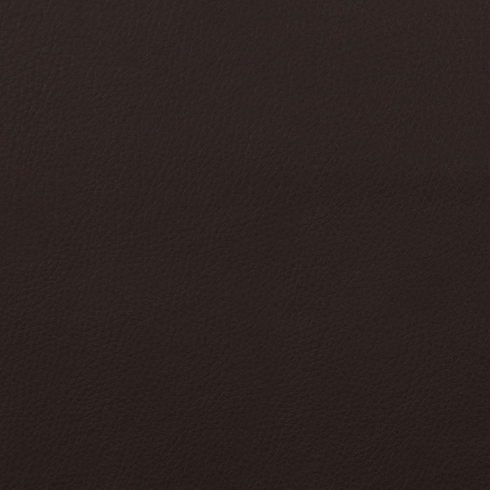 Kaffir Adjustable Height Office Chair Dark Brown and Silver