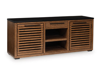 Kallari Credenza with Desk Return