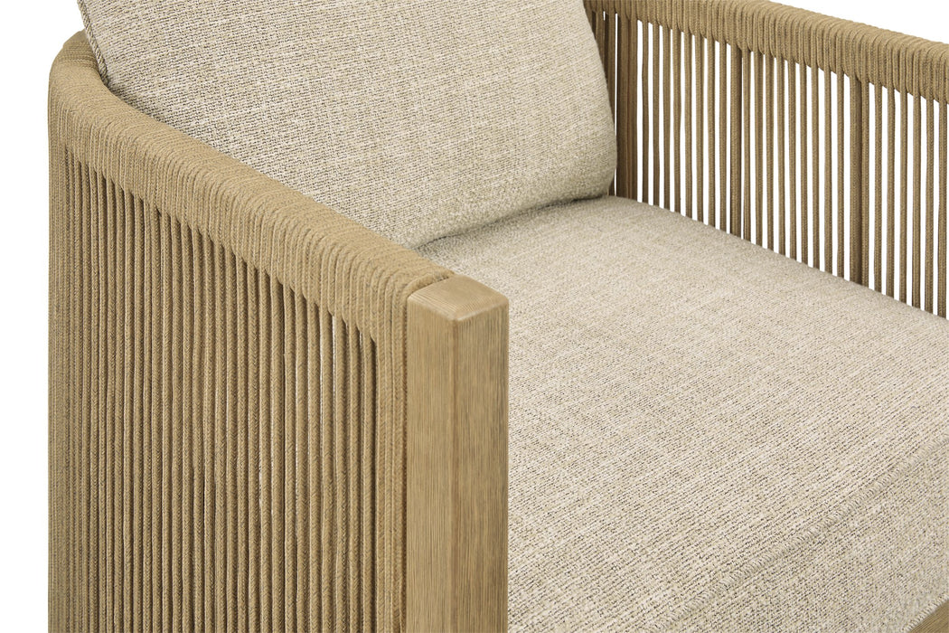 Spooners Cove Outdoor Lounge Chair with Cushion (Set of 2)