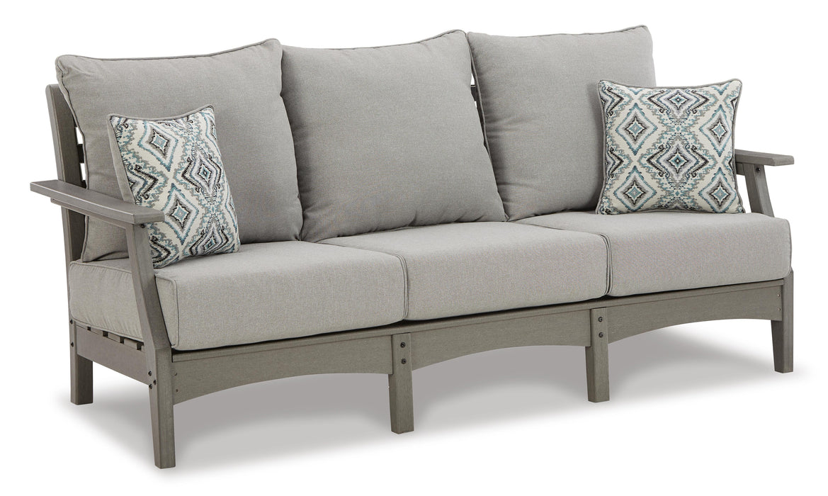 Visola Outdoor Sofa and Loveseat Set