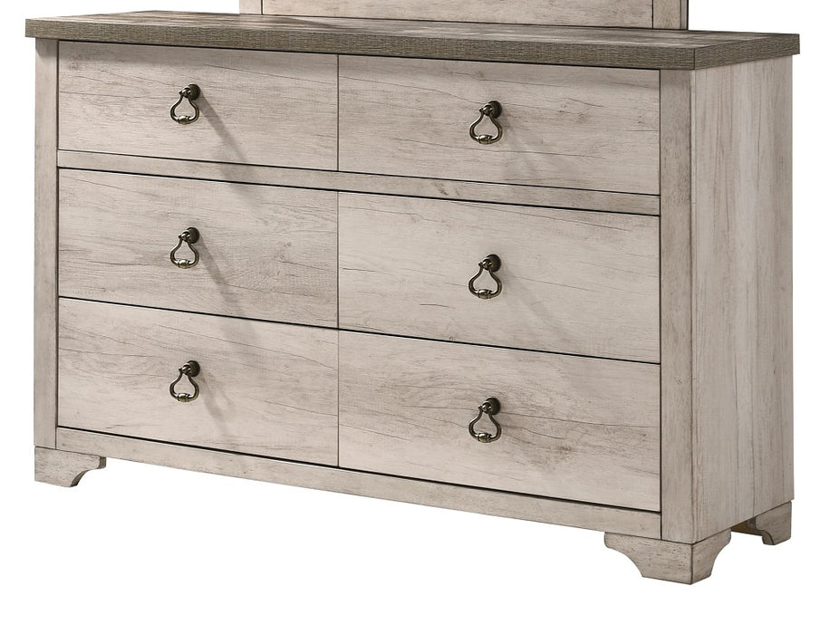 Crown Mark Patterson Dresser in Driftwood Grey image