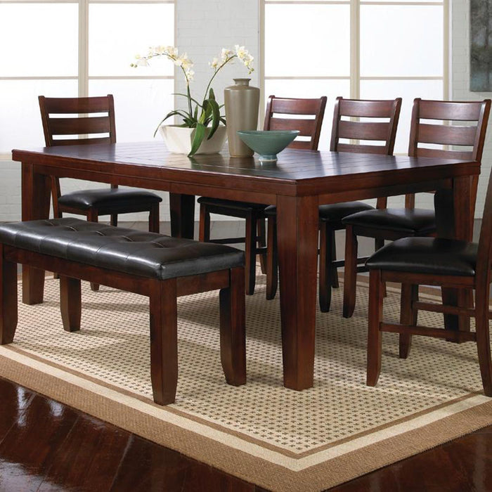 Crown Mark Bardstown Dining Table in Espresso