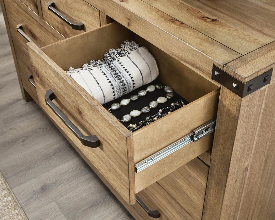 Ridgester Dresser and Mirror