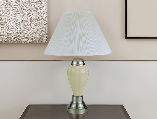 26 Porcelain Lamp Ivory