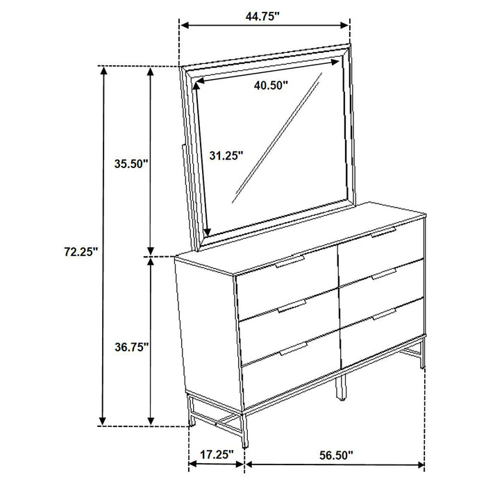 Sonora Dresser with Mirror