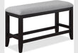 Crown Mark Furniture Frey Counter Height Bench in Dark Brown image